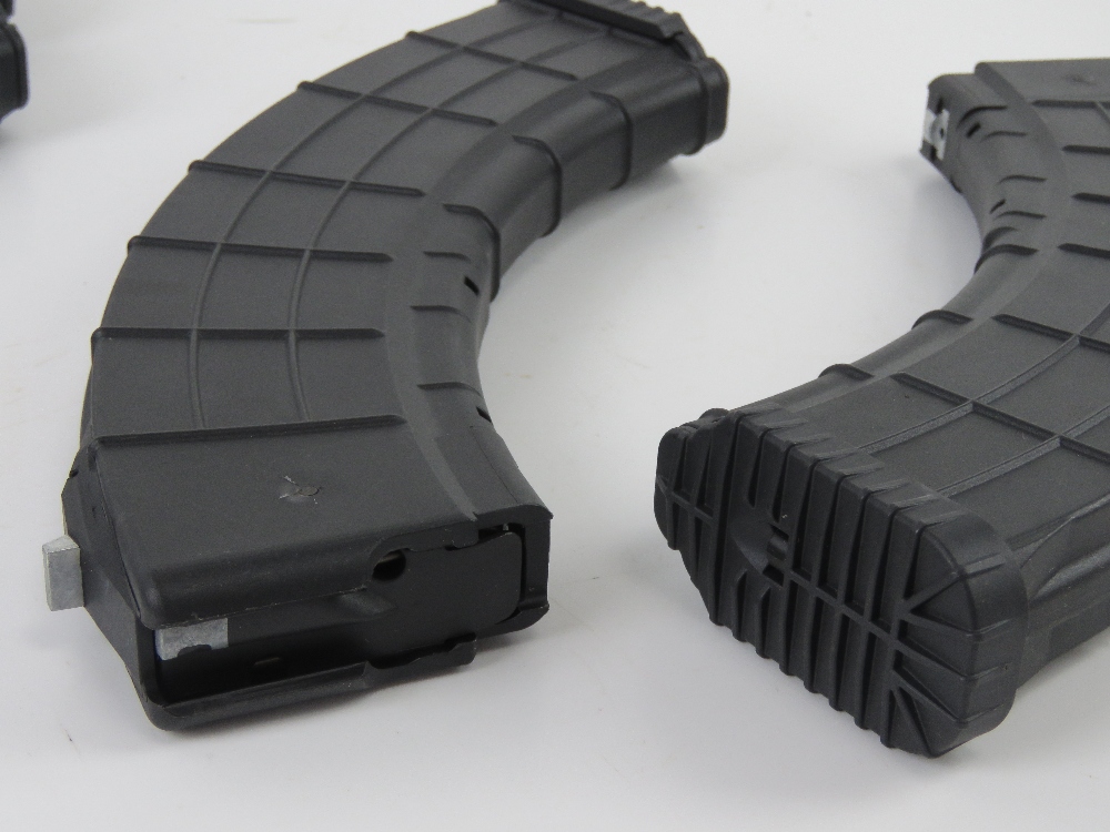 Four AK / RPK Waffle 40rd Polymer magazi - Image 2 of 2