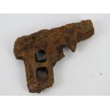 A Femaru Model 37 pistol in relic condition.