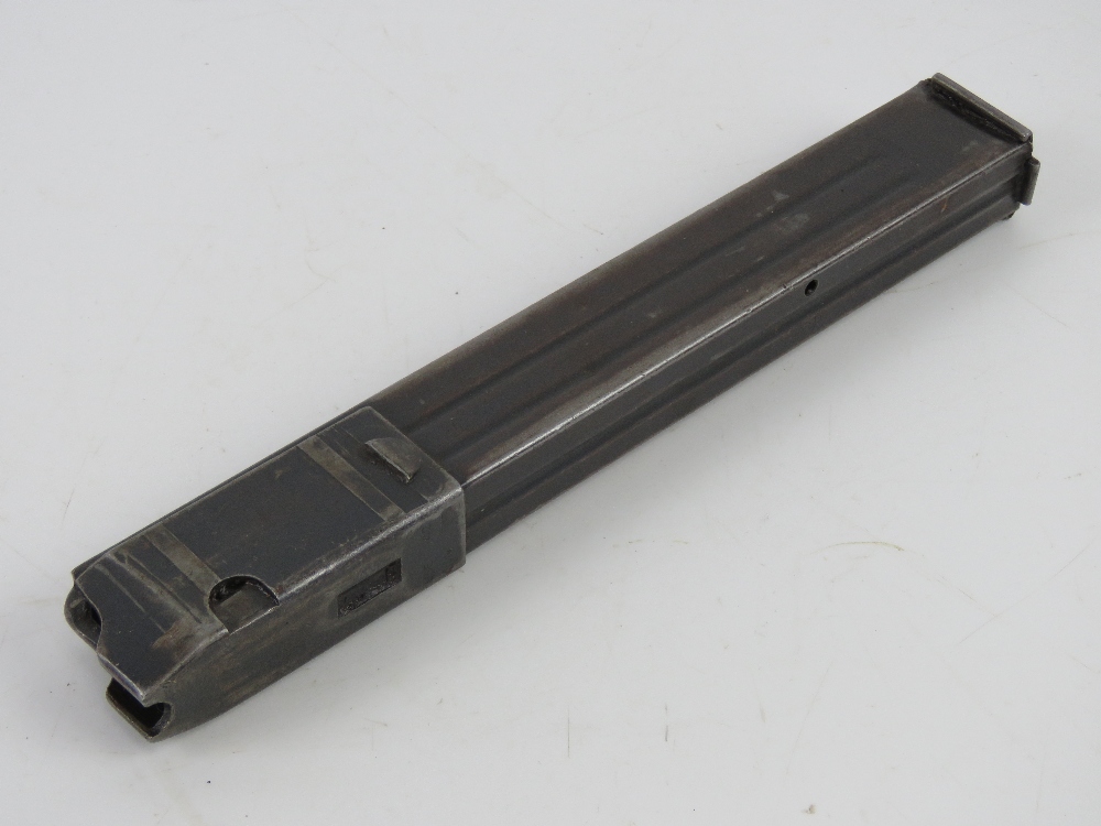 A WWII German MP38-MP40 SMG stick magazine bearing maker marks and German military marks upon. - Image 2 of 4