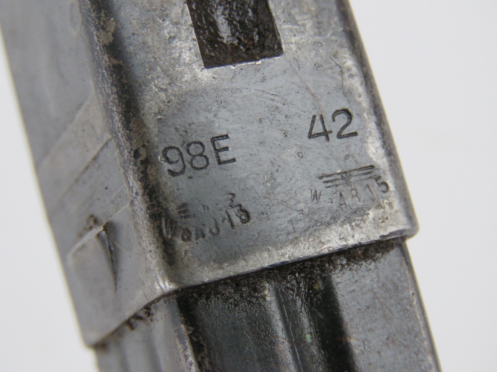 A WWII German MP38-MP40 SMG stick magazine bearing maker marks and German military marks upon. - Image 4 of 4