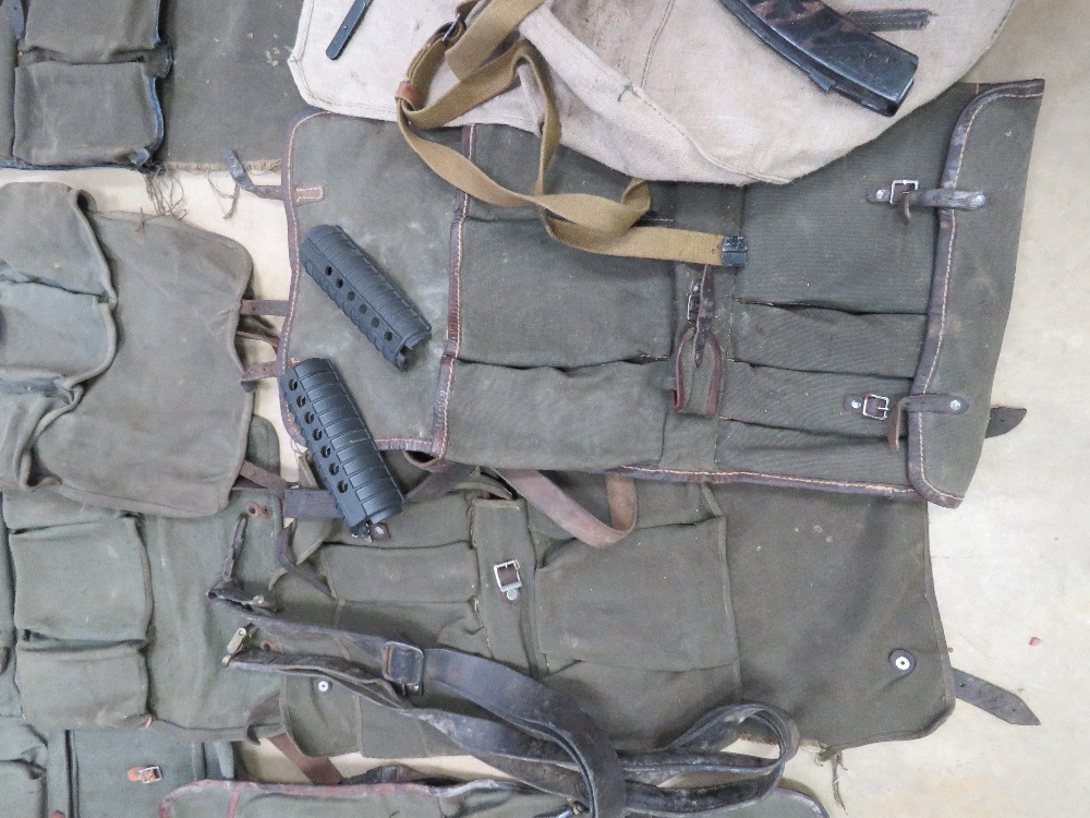 A quantity of assorted militaria including; two Maxim ammo boxes, two MG53 twin spare barrel cases, - Image 3 of 4