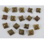 A quantity of assorted British military rank pips, cWWI.