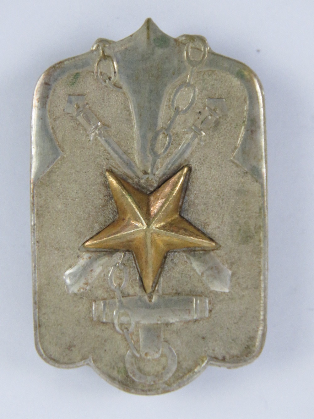 A WWII Japanese Time Expired Soldier's League Member's badge within box. - Image 2 of 6