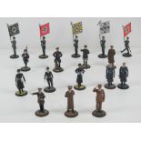A quantity of Spanish Mundiart 'WWII German' lead painted miniature figures including Hitler,