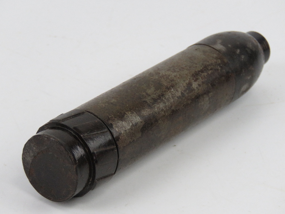 An inert WWII German K98 rifle grenade, both the head and base unscrew, dated 1943. - Image 4 of 4