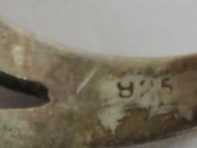 A HM silver ring having inscription throughout in unknown language, hallmarked for Birmingham, - Image 2 of 4