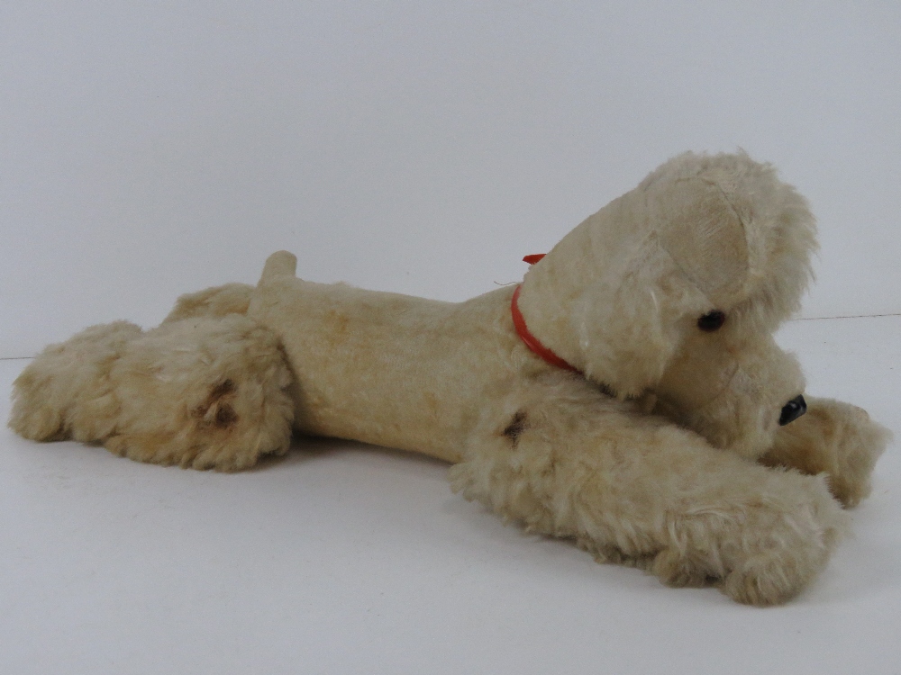 A vintage jointed poodle c1970s. - Image 2 of 3