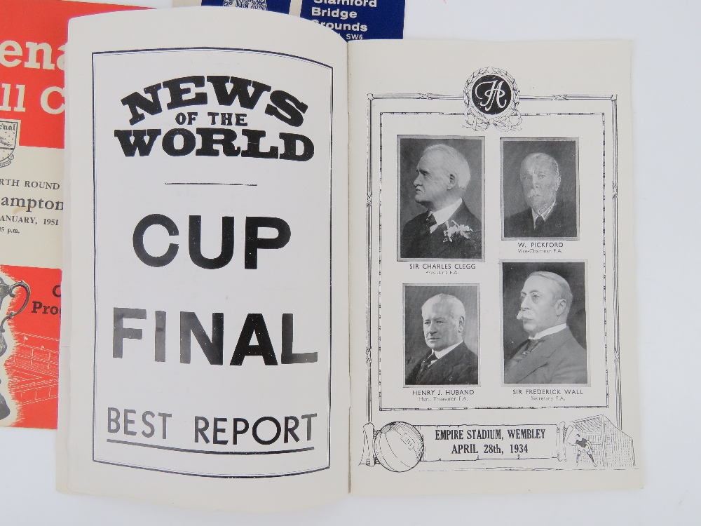 A quantity of assorted 20th century football, Rugby Union and Rugby League programmes, etc. - Image 7 of 15