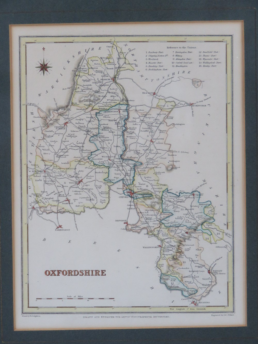 Maps; Buckinghamshire engraved for Dugdales England and Wales, - Image 2 of 4