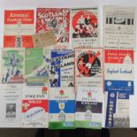 A quantity of assorted 20th century football, Rugby Union and Rugby League programmes, etc.