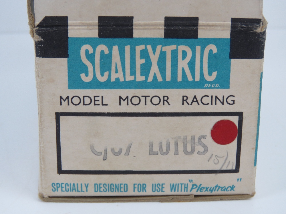 A Triang Scalextric Lotus MM (C67) in red with original box. - Image 9 of 9