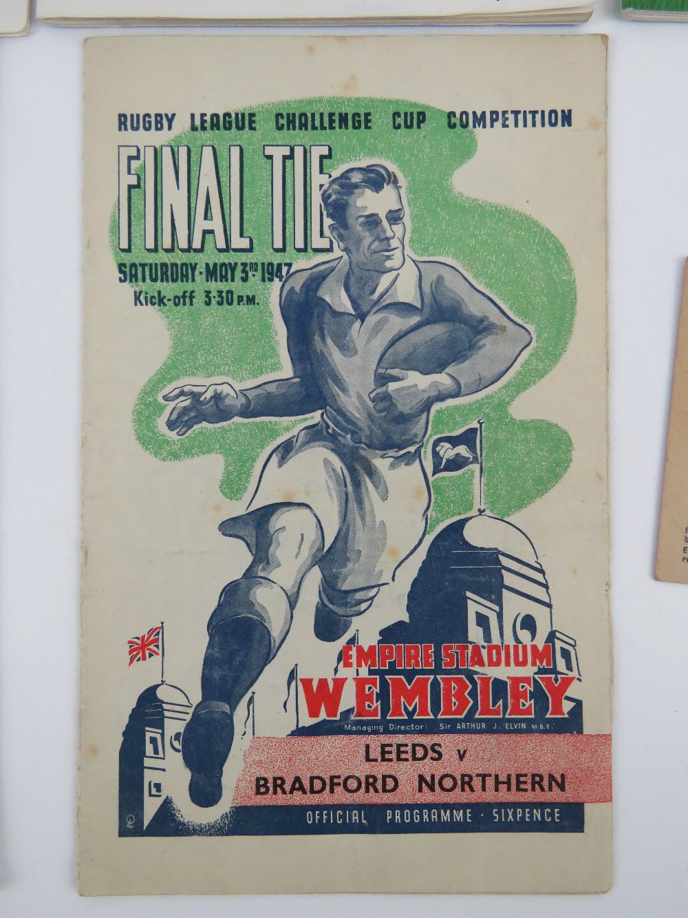 A quantity of assorted 20th century football, Rugby Union and Rugby League programmes, etc. - Image 5 of 15