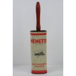 A vintage Nenette dust absorbing polisher with wooden handle.