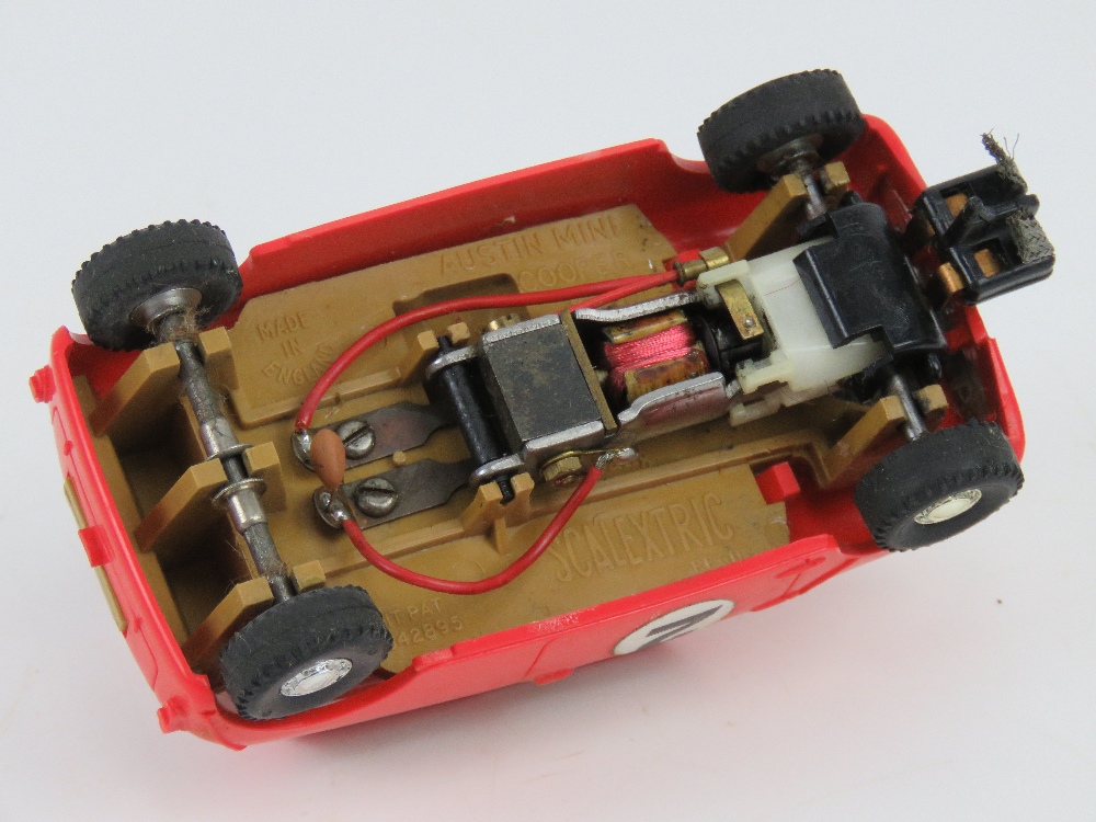 A Triang Scalextric Austin Mini Cooper (C76) in red with original box. - Image 5 of 7