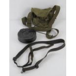 A WWII PPSH-41 leather sling, with magaz