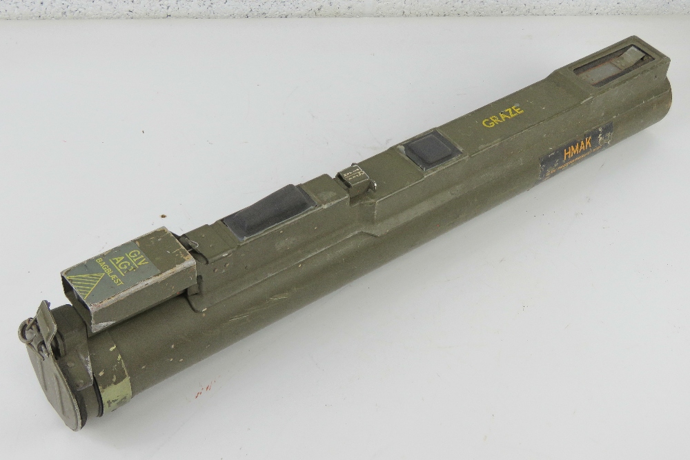 A deactivated M72 LAW 66mm rocket launcher. Opens and closes. UK deactivation cert. - Image 3 of 4