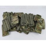 A quantity of unissued British military MTP SA80 ammo pouches. Approx 28 items.