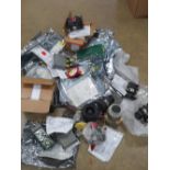 A quantity of assorted RAF items including; fans, circuit boards, cables, connectors,