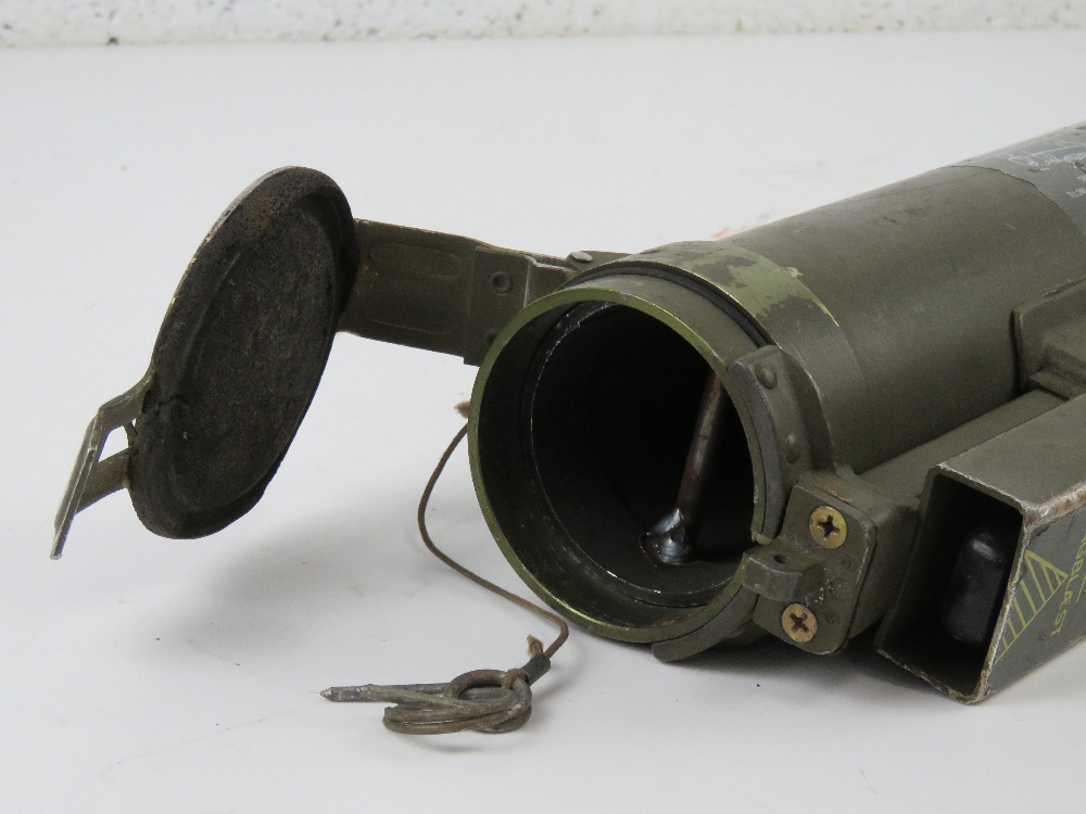 A deactivated M72 LAW 66mm rocket launcher. Opens and closes. UK deactivation cert. - Image 4 of 4