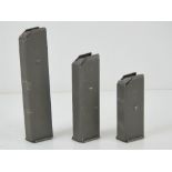Three Beretta 38 magazines being 10rd, 15rd and 20rd.