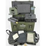 A British Military Trimble GPS navigation system in transit case,