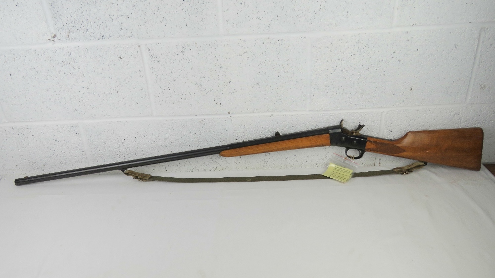 A deactivated Norwegian Kongsberg Rolling Block 12 gauge shotgun with canvass sling, - Image 2 of 5