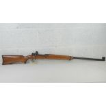 A deactivated Norwegian Kongsberg 7.62mm target rifle with matching numbers, dated 1959.