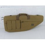 A 9.11 Tactical Series canvas gun bag, with original foam inside.