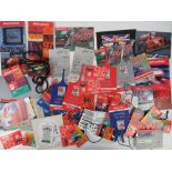 A quantity of assorted British Grand Prix and motor racing meet lanyards, year books, and tickets.
