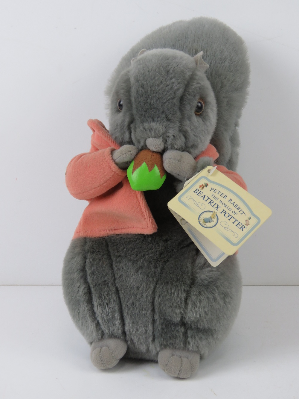 Beatrix Potter World of Peter Rabbit plush toys being; Tom Kitten, Squirrel Nutkin, Benjamin Bunny, - Image 7 of 7