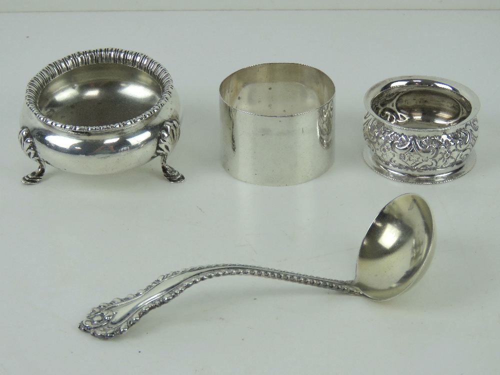 A delightful Scottish HM silver short ladle having hallmark for Edinburgh 1933.