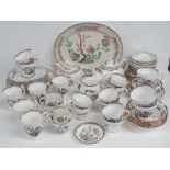 A very large quantity of assorted Indian Tree dinner and tea ware. Various manufacturers.