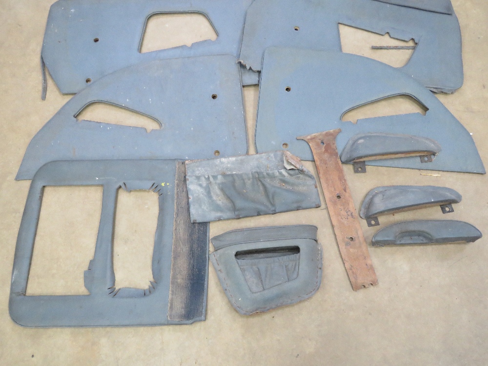 A quantity of door cards, arm rests, and pockets, etc for an Austin Princess 1100. - Bild 3 aus 4