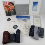 A quantity of British Airways Concorde memorabilia including; Passengers Presentation Wallet,