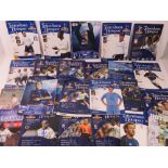 A quantity of assorted Tottenham Hotspur football programmes, some signed, approx 27 in total.
