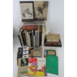 A quantity of artists books including sculpting, print making, etc.