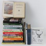 A quantity of assorted shooting and sporting gun themed reference books.