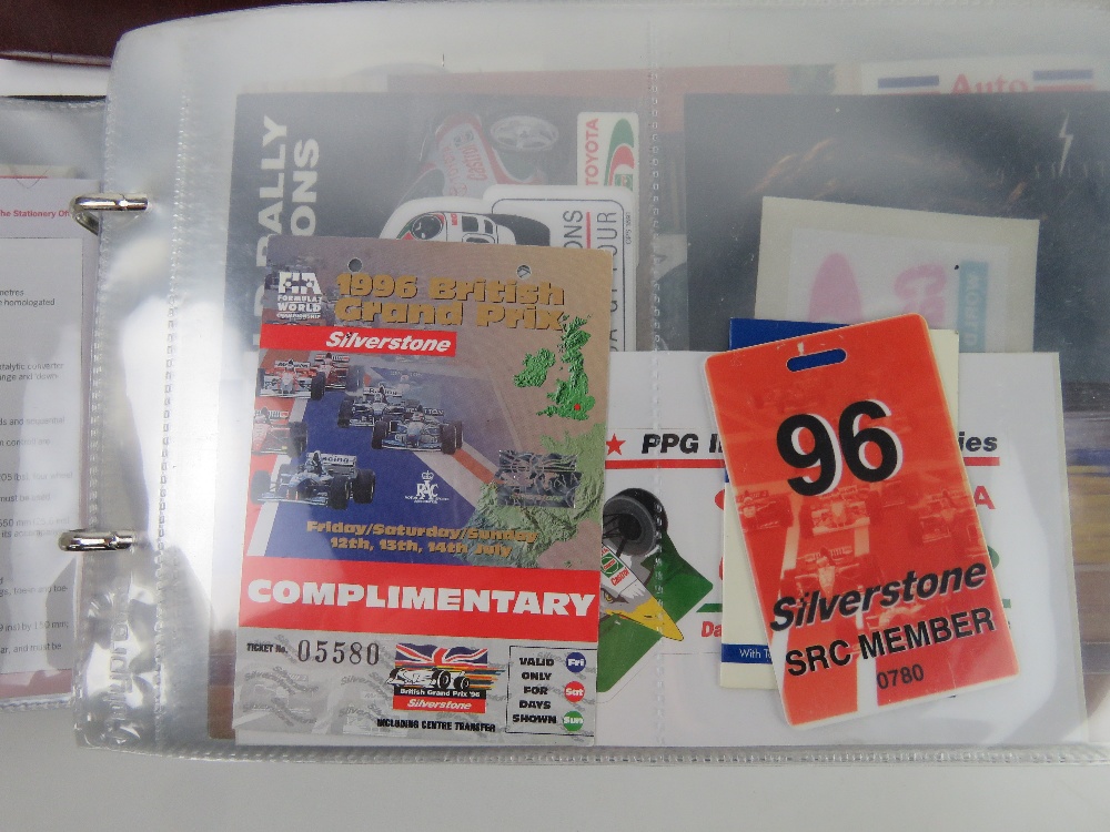 Three albums containing a large quantity of motoring and car themed photo cards, photos, - Bild 4 aus 6