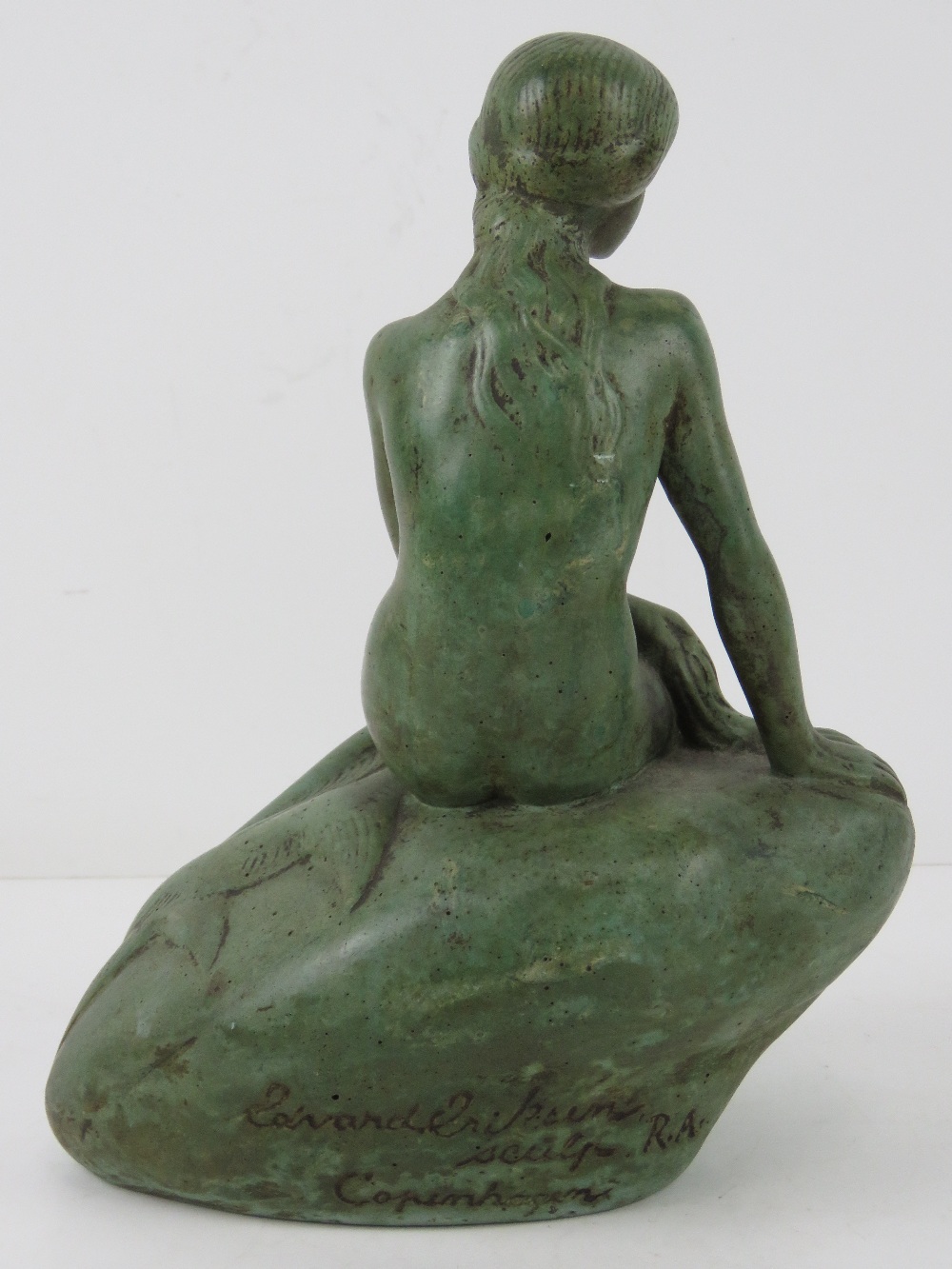 A stoneware figurine of the Little Merma - Image 3 of 5