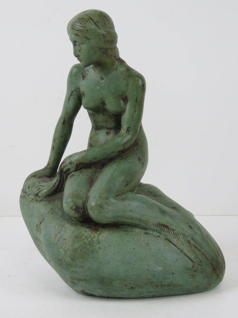 A stoneware figurine of the Little Merma