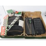 A quantity of vintage Triang Scalextric