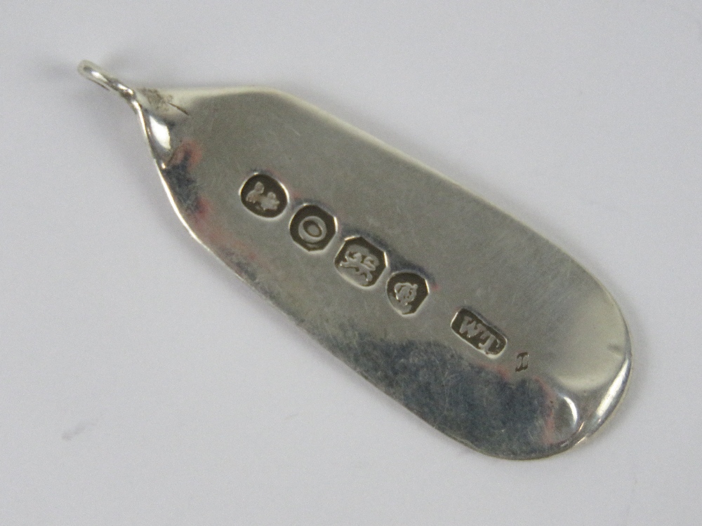 An unusual handmade spoon pendant made f