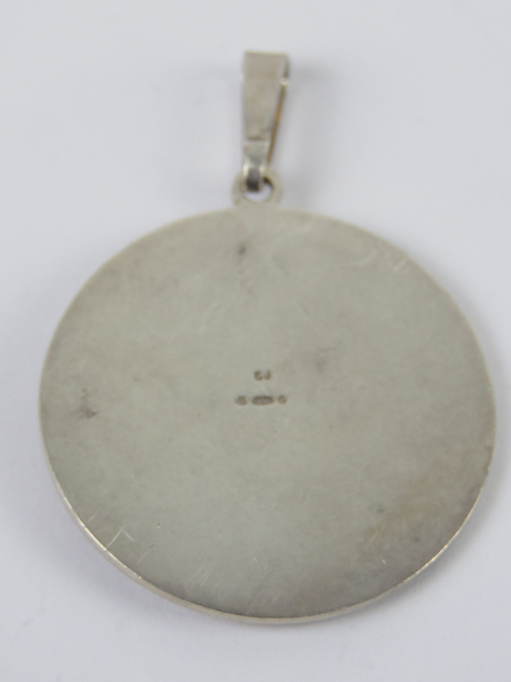 A large HM silver St Christopher pendant - Image 2 of 3