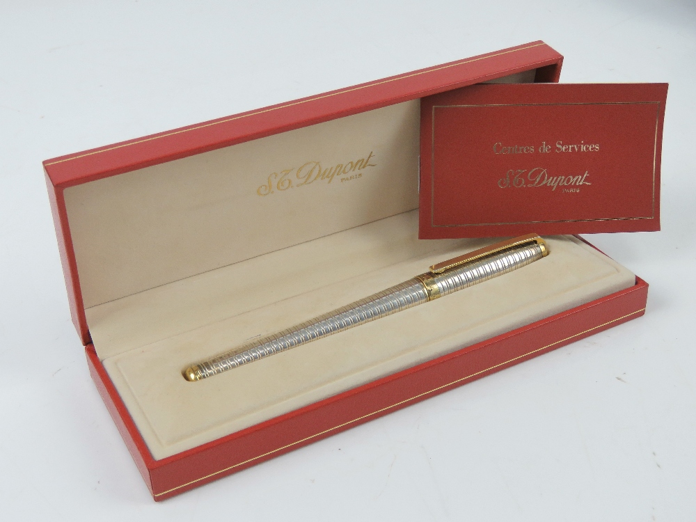 A Dupont ballpoint pen in original box w