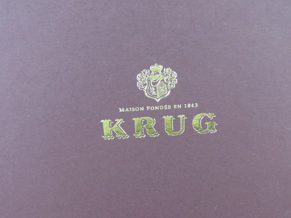 A Krug champagne gift box in the style o - Image 3 of 3