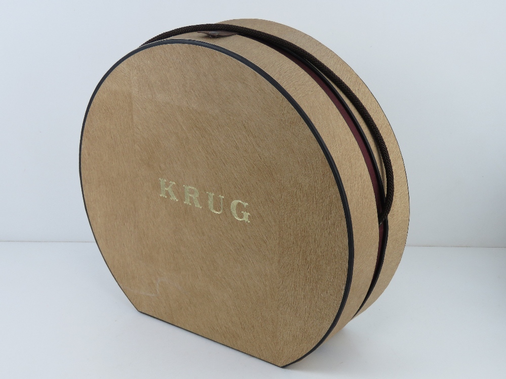 A Krug champagne gift box in the style o