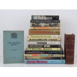 A quantity of assorted military themed books inc; 'The Battle for the Falklands', 'Dunkirk',