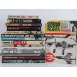 A quantity of assorted military themed books inc; 'Assault From The Sky', 'South African Defence',