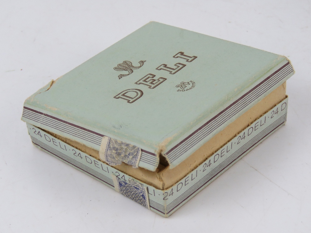 A WWII German Deli cigarettes in box, together with hymn book. - Image 3 of 5