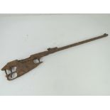 A Russian Mosin Nagant M38 in relic condition.